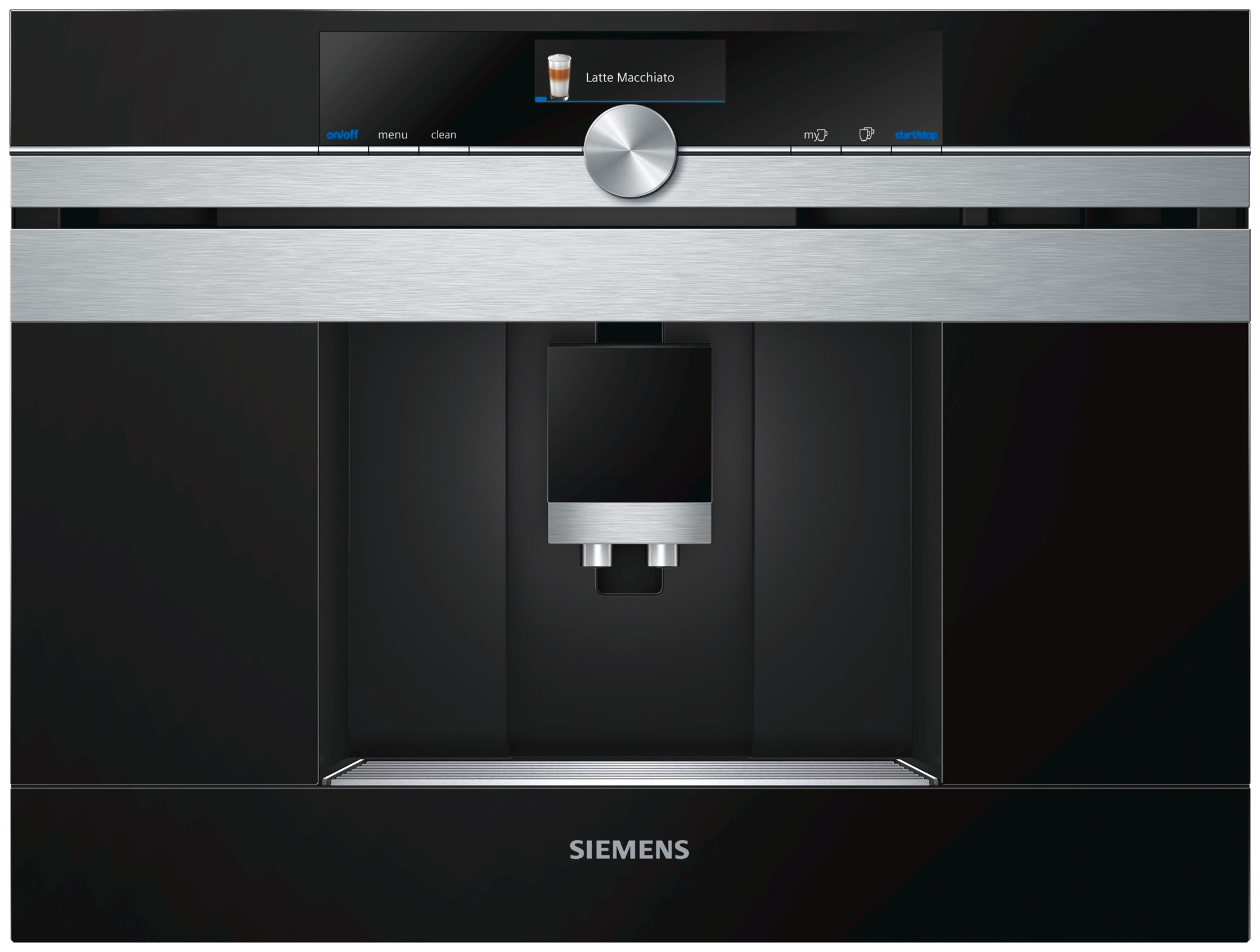 Встраиваемая кофемашина Siemens CT636LES1 Black