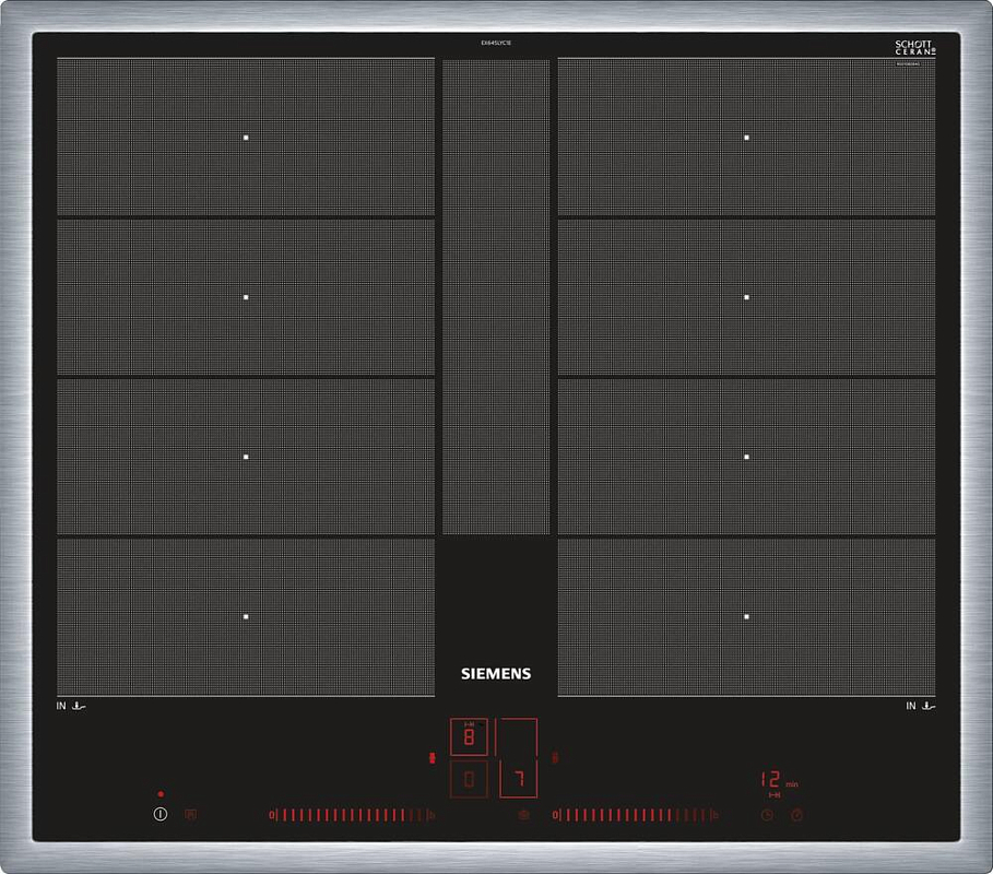 Встраиваемая варочная панель индукционная Siemens EX645LYC1E черный