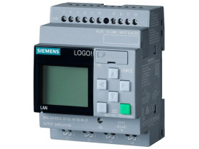 Микроконтроллер Siemens LOGO! 230RCE, 115В-230В, 8DI 4DO, с дисплеем 6ED10521FB080BA1