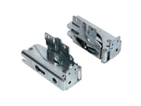 Петля двери (Door hinge) холодильника Bosch, Siemens, Neff, Gaggenau, комплект 2 шт, 481147